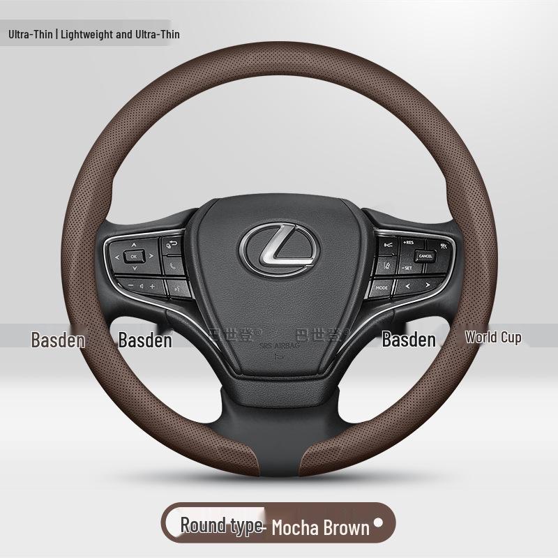Lexus Steering Wheel Cover for ES200, RX300, NX, UX, LS, LX, GX, 260, LM