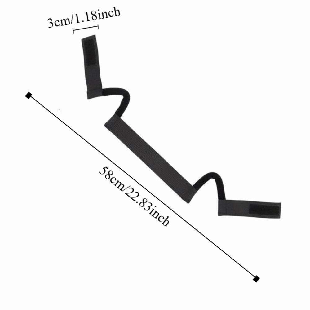 Adjustable Black Lace Wig Band Comfortable Wig Edges Wrap Ear Hanger Melting Band  for Lace Wigs