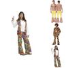 70s Retro Disco Cosplay Costume Set For Men And Women Perfect For Halloween And Themed Parties