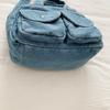 Vintage Denim Women's Bag Large Capacity Stitching Tote Women's Bag