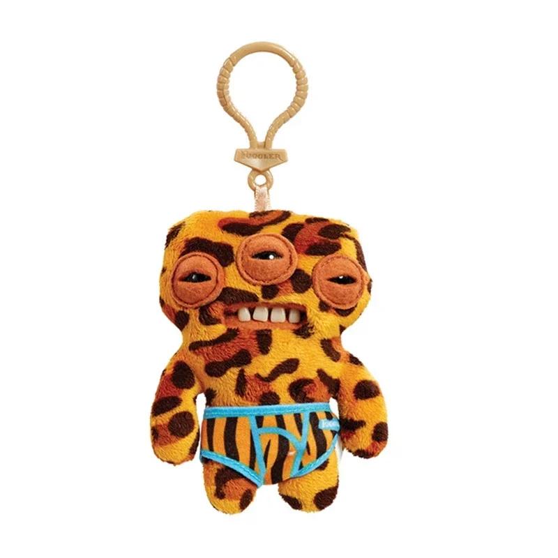 Fuggler Keychain Series 5 Funny Fugg Ugly Monster Plush Toys Cartoon Backpack Pendant Dolls Stuffed Peluche Gifts 10-11CM