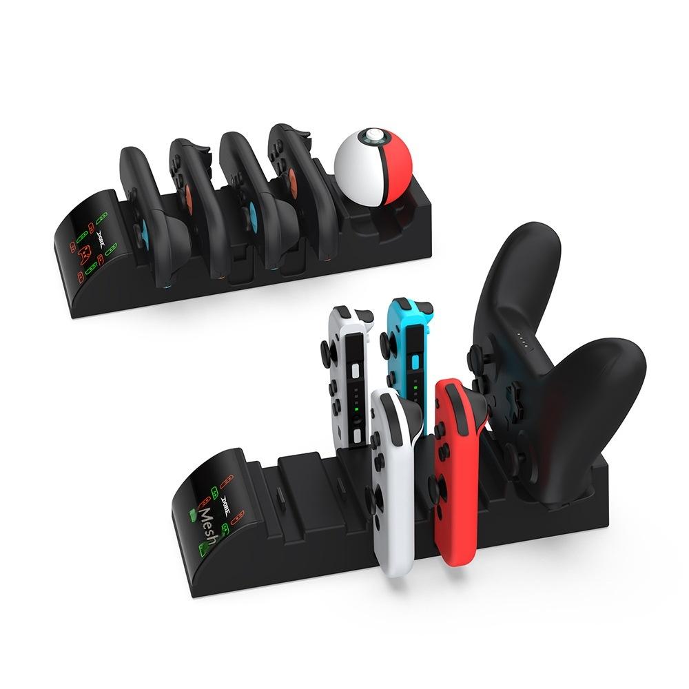 DOBE FOMIS ELECTRONICS For Nintendo Switch 2/Switch/OLED Controller Charging Station Game Card Storage Rack
