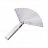 32 Blade Feeler Filler Gauge Stainless Steel Dual Marked Metric and Imperial Gap Measuring Tool