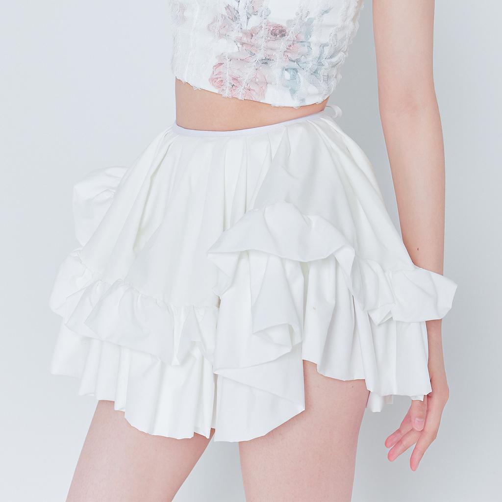 Leobyui White Cloud Skirt