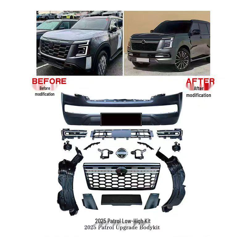 Nissan Patrol Y63 Low Ride Body Kit