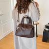 Simple Women's Handbag, Solid Color, Large Capacity Women's Shoulder Bag, Multi Compartment Storage, Suitable for Women's Holiday Gifts