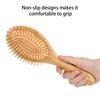 Comb Set Anti Static Head Scalp Massage Bamboo Hairdressing Comb Set 2pcs Massage Comb Set