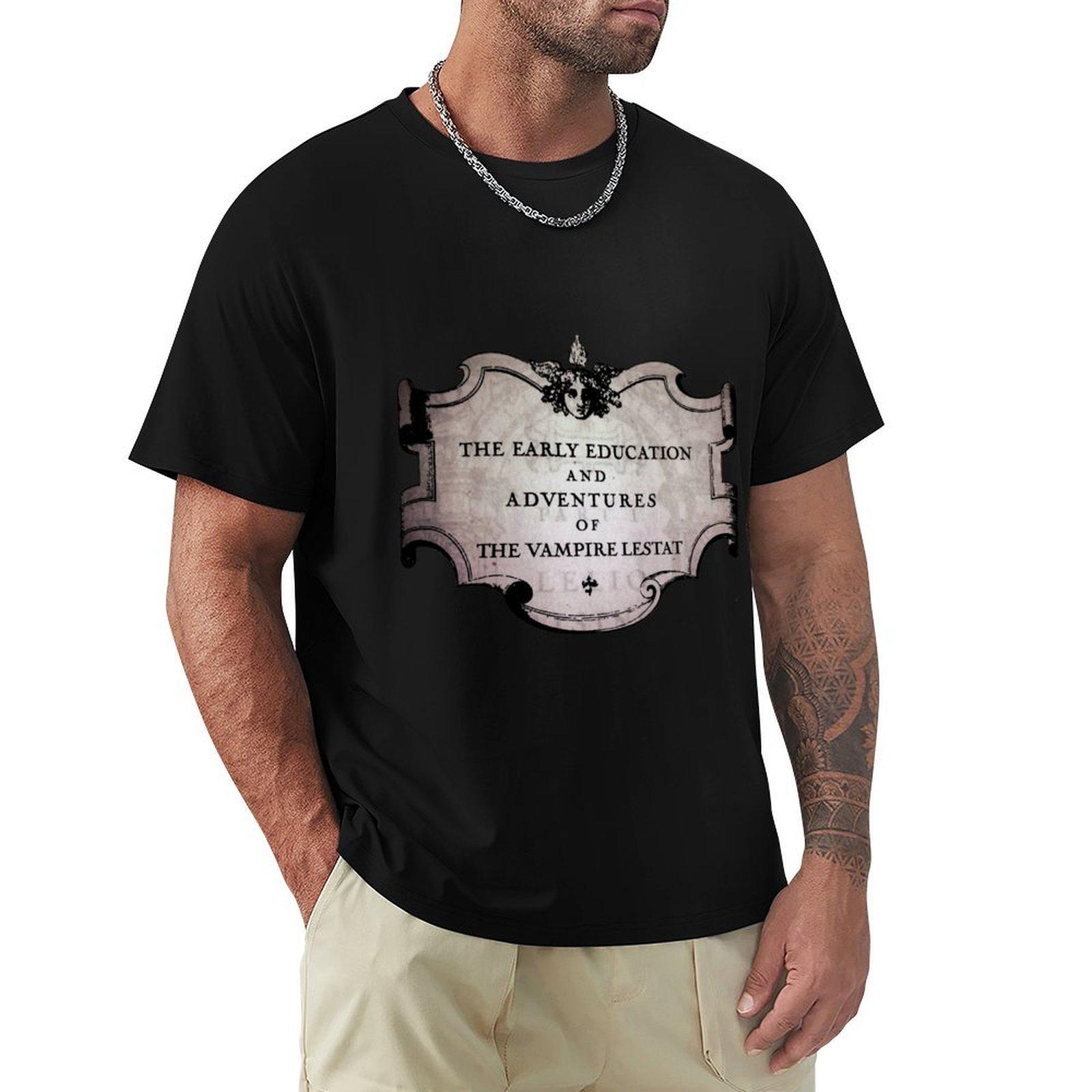 

The Vampire Lestat TShirt oversizeds luxury designer sweat shirts men 4XL