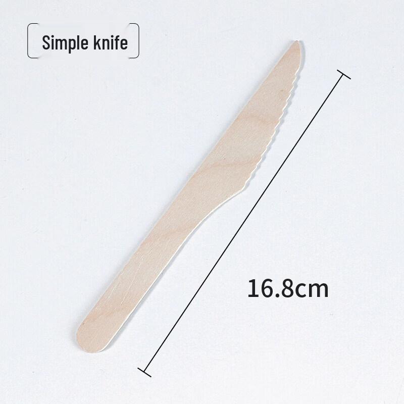ZISIZ Eco-Friendly Disposable Paper Cutlery