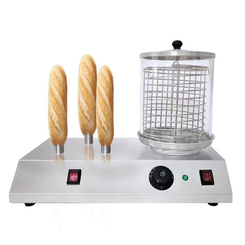 Electric Sausage Steamer & Toaster with Auto Temp Control