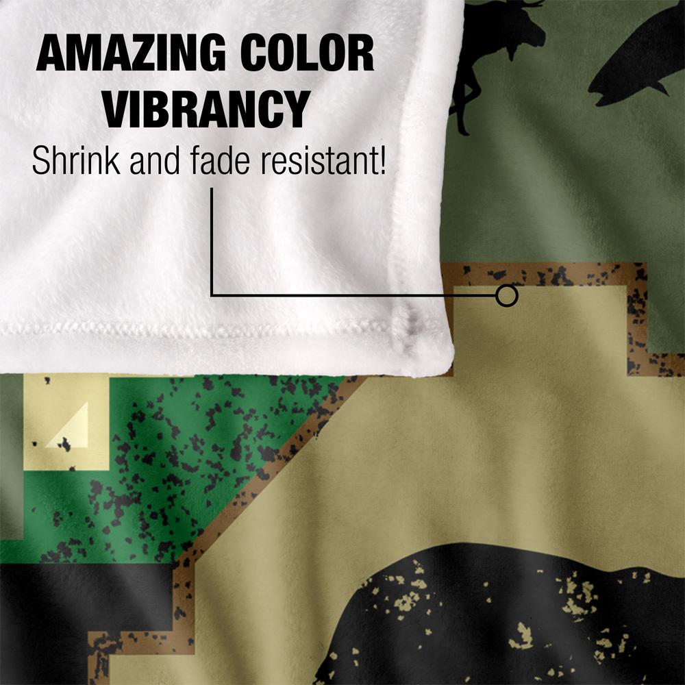 JQ Licensing 2 Silky Bear Supersoft Blanket