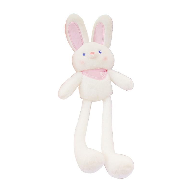 Rabbit Pull Out Plush Toy Keychain With Durable Fabric For Gift Doll Giving