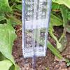 Lawn Outdoor Plastic Clear Transparent Rain Meter Rain Gauge Weather Instrument Sprinkler