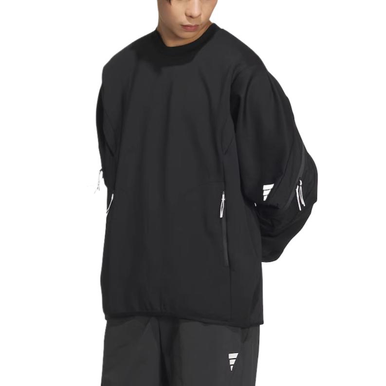 New Adidas Sweatshirts Unisex Black JM8630