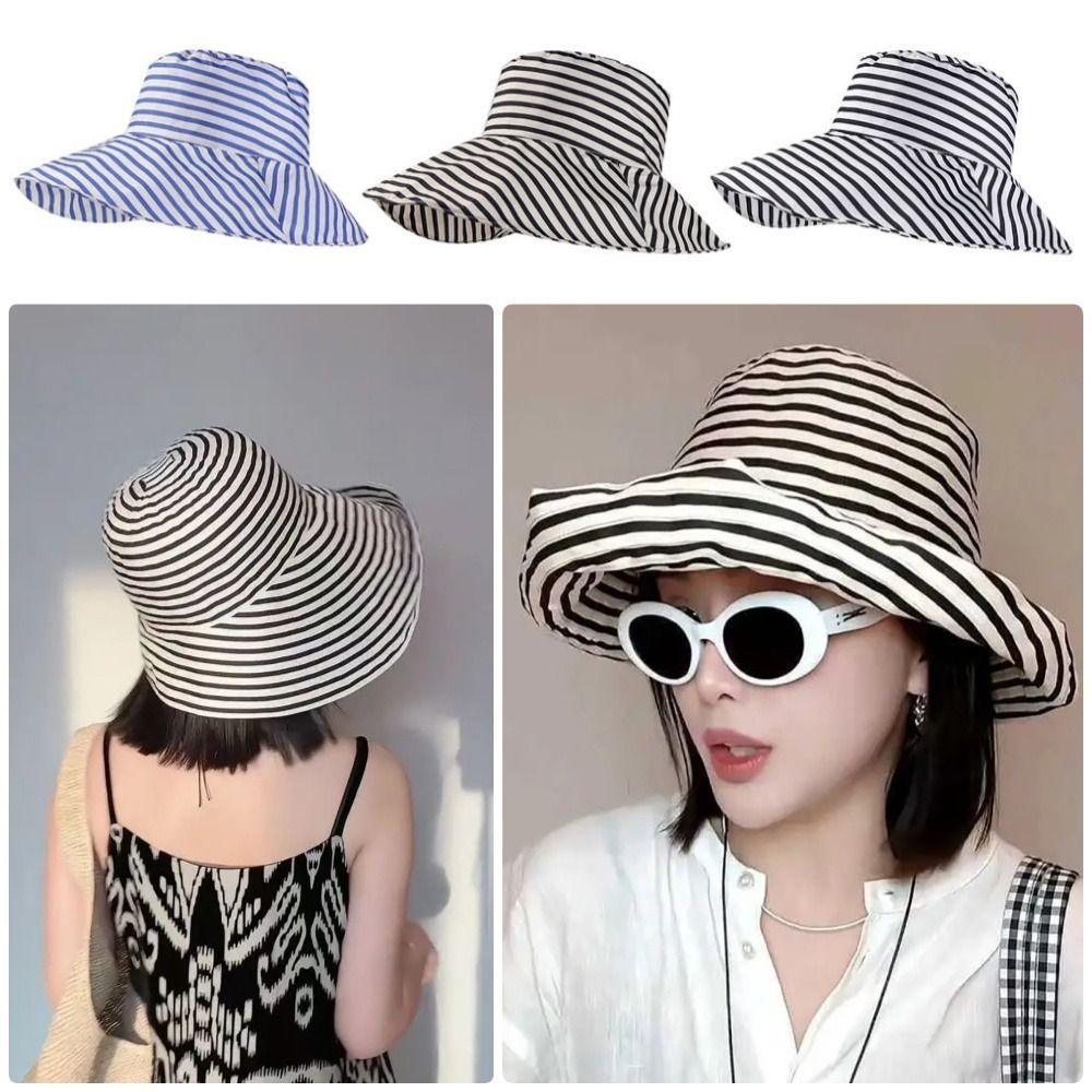 1Pcs Foldable Sun Cap Sunproof Sunscreen Basin Hat New Summer Hat  Women
