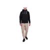 Nike Logo Print Hooded Zipper Long Sleeve Sweatshirt Men sweatshirt Black CW6887-010