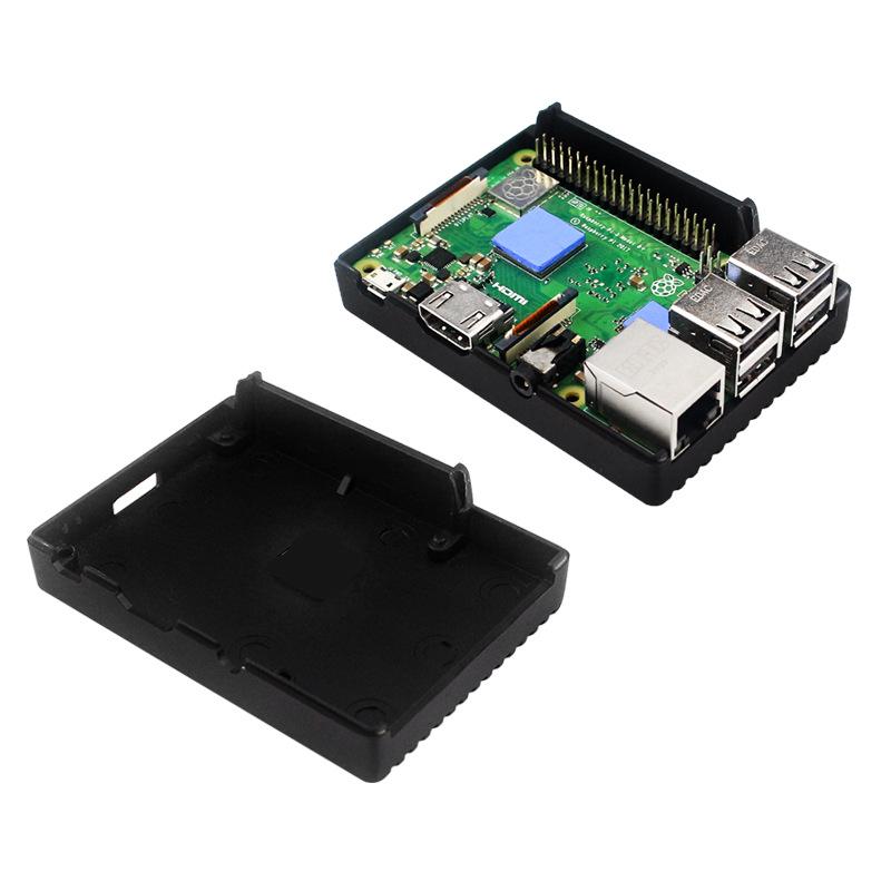 Raspberry Pi 3B+/3B Aluminum Alloy Case with Heatsink, Thermal Paste, and Installation Tools