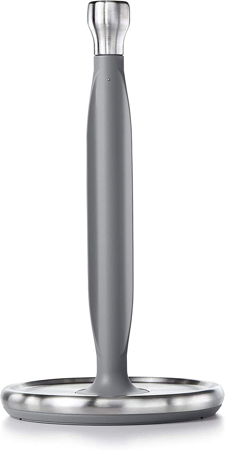 

OXO Stainless Steel Paper Towel Holder SoftWorks Paper Towel [Steady Holder]