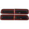 JeCar Smoked Tail Light Covers Rear Light Guards Exterior Accessories Compatible With Dodge Challenger 2015-