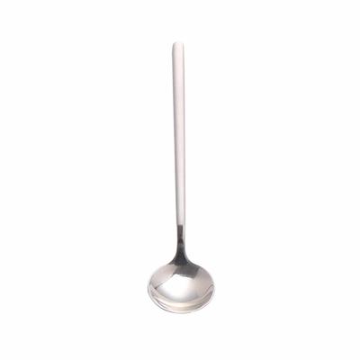 Spoon Long Handle Stainless Steel Teaspoons Ice Cream Coffee Soup Tea Cocktail