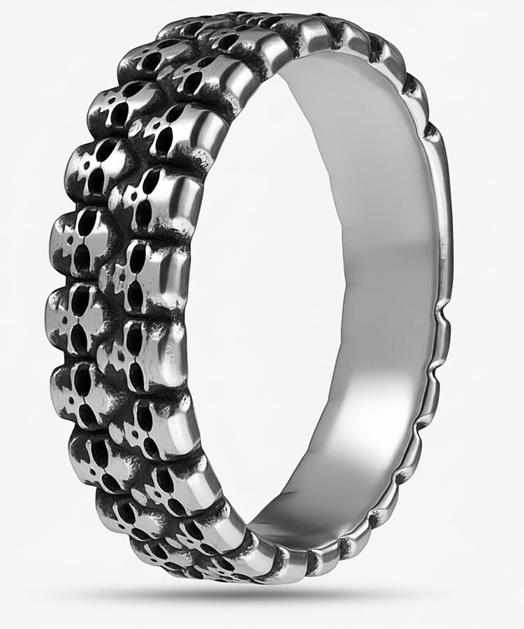 Mark-4 Skulls Ring