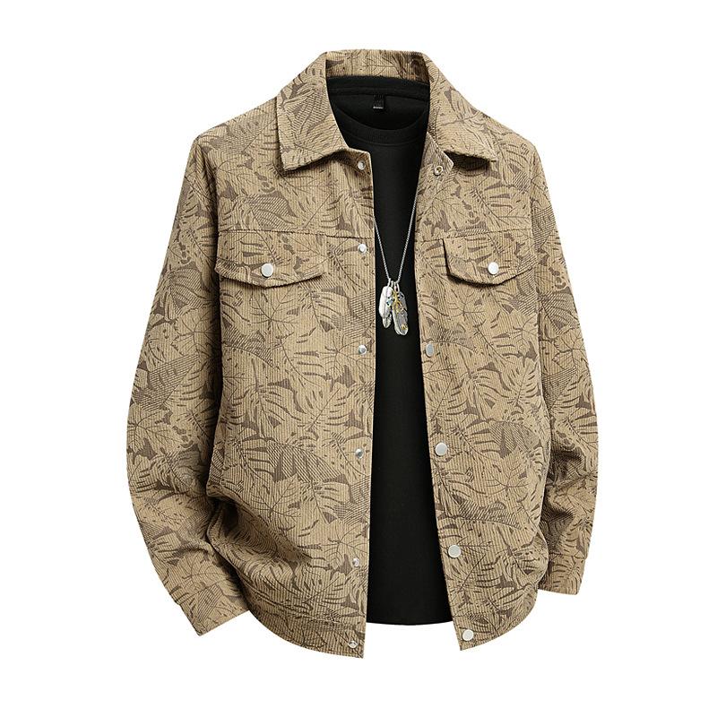 

High-end Jacket for Men In Spring and Autumn Spring New Trendy Handsome Casual Stand-up Collar Jacket for Men XXXXL