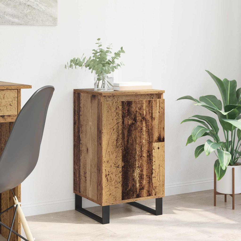 Sideboard Reclaimed Wood 40 x 35 x 70 cm Engineered Wood