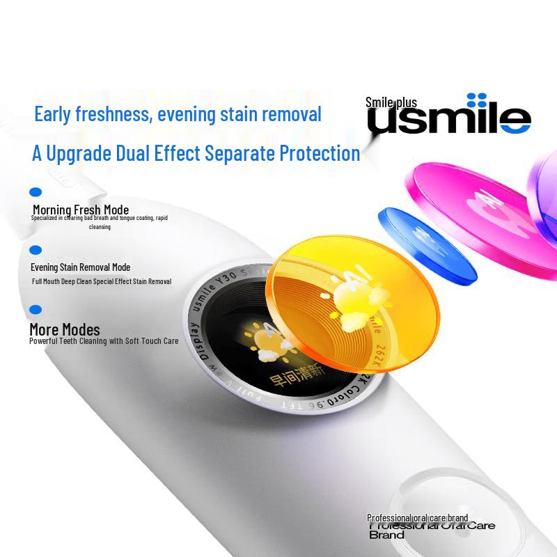 usmile Y30S AI Smart Sonic Electric Toothbrush CN Plug (adapter Included)