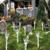 2PC Simulated Hand Bone Skeleton Garden Ghost Hand Bone Yard Ground Insert Halloween Multiple Options Available