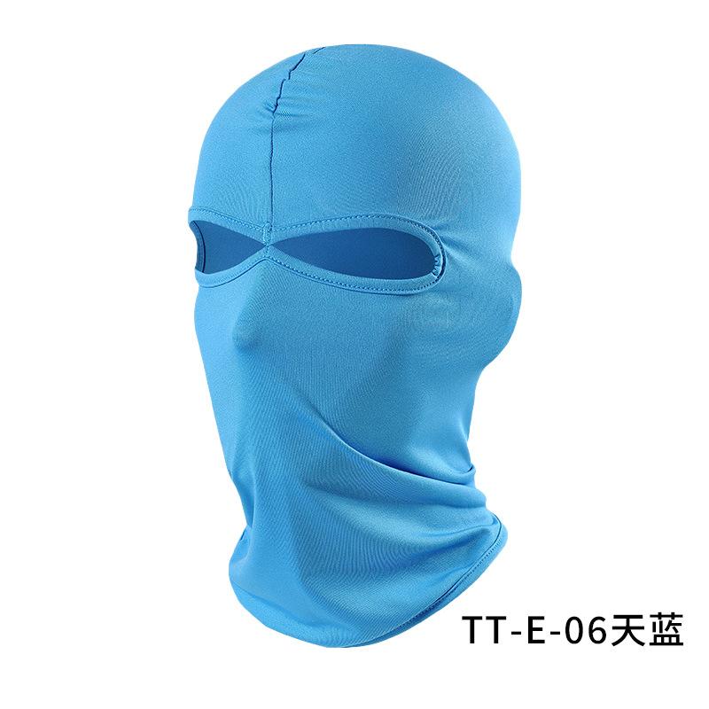 Summer quick-drying breathable headgear full face UV protection cycling windproof sand neck protection
