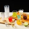 Disposable Cups, 30ml/50ml, for Tasting, Shots, and Other Drinks, Made of Clear Hard Plastic, High-Temperature and Thick, for Tea, Tea, and Other Drin