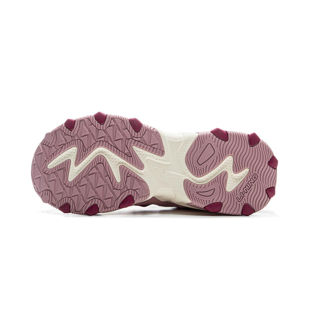Li Ning Strawberry Bear X  Cat Paw Lite 2 Thick Sole Height Increasing Cushioning Retro Non-Slip Wear-Resistant Low-Top Dad Shoes AGCU176-8