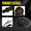 4x Turn Signal Indicator Light Amber For Honda Yamaha Suzuki Kawasaki Ducati