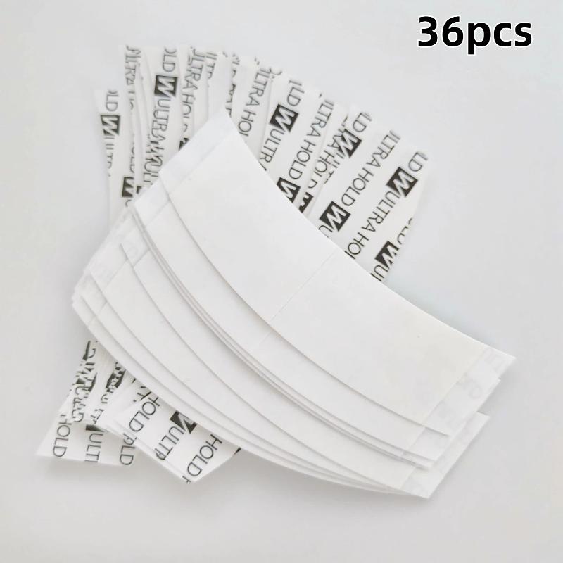 36 Sheets Waterproof Supertape Hair Tape Double Side Adhesive Super Tape For Lace Wig Toupee Replacement