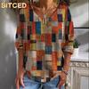 Women's Fashion Casual Short Sleeve V Neck Blouses & Shirts International Design