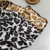 Skirt Women Summer Casual Versatile Leopard  Elastic Half Skirt Loose Comfortable Oversize Stretchy Bustier Skirt