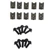 Zerodis Clip Nut U Nut Motorcycle Auto Car Interior Exterior Screw Diameter 5mm Corrosion