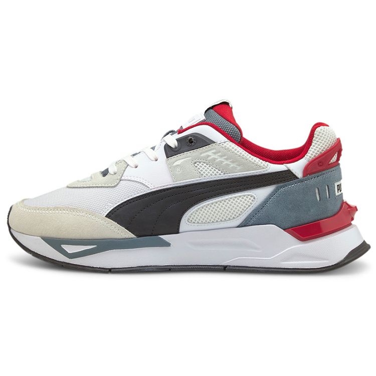 Puma Mirage Sport Remix Удобные повседневные кроссовки средней высоты Унисекс Повседневные кроссовки Серый Черный Красный 381051-03