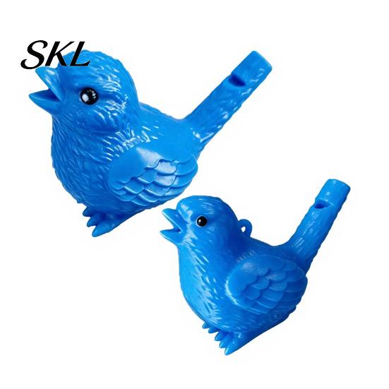 Travel Entertainment Toy 2Pcs Bird Whistle 3D Printed with Water Chamber Realistic Warbling Sound Compact for Outdoor Play Camping Party Favors