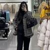 Fashionable Women's Plus Size Suit Coat with Plaid for Spring