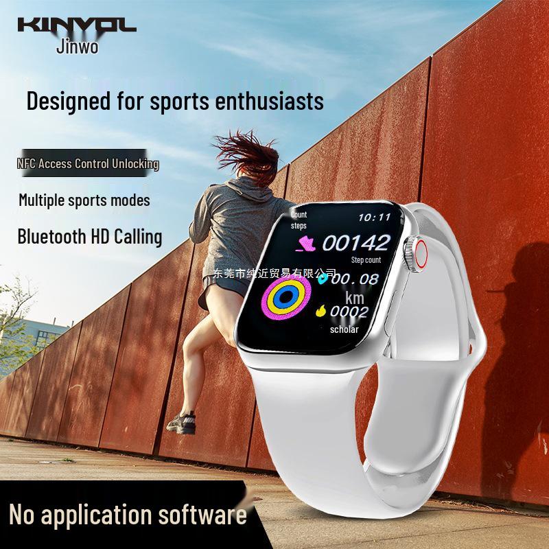 Multifunctional NFC Sports Smartwatch for Women & Men with Heart Rate Monitor & Bluetooth Call Answering