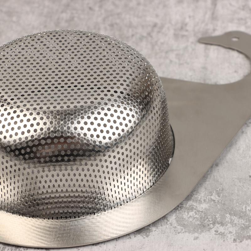 1Pc Stainless Steel Swan Drain Basket Kitchen Sink Strainer Sink Drain Filter Hanging Filter Basket For Sink Kitchen Supplies