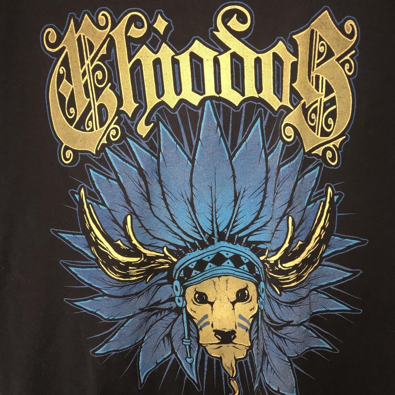 Lion Funny Chiodos Band Shirt Classic Black Unisex S-5XL E2175 XXL