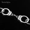 New Fashion Fifty Shades Of Grey Inspired 50 Shades Charms Bracelet Tie Handcuffs Gray Bracelets Women Crime Bracelet Punk