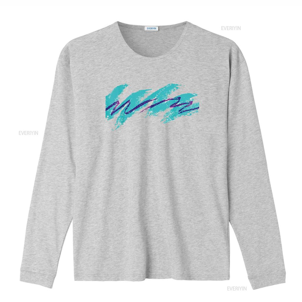 Millennials Geometric Nostalgia 90s T Shirt vintage Washed Stretched streetwear homme Slightly Breathable Versatile Casual