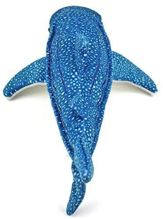 Carolata Whale Shark Plush Toy Realistic Shark Sea Creature Animal Toy Doll Gift Present Birthday Christmas Present (Medium Size/Soft Touch) (Twice