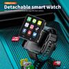 LOKMAT New APPLLP 2 MAX Dual Camera Android 11 Watch Phone Wifi Videos Calls Smart Watch Network Detachable Strap Mini Phone