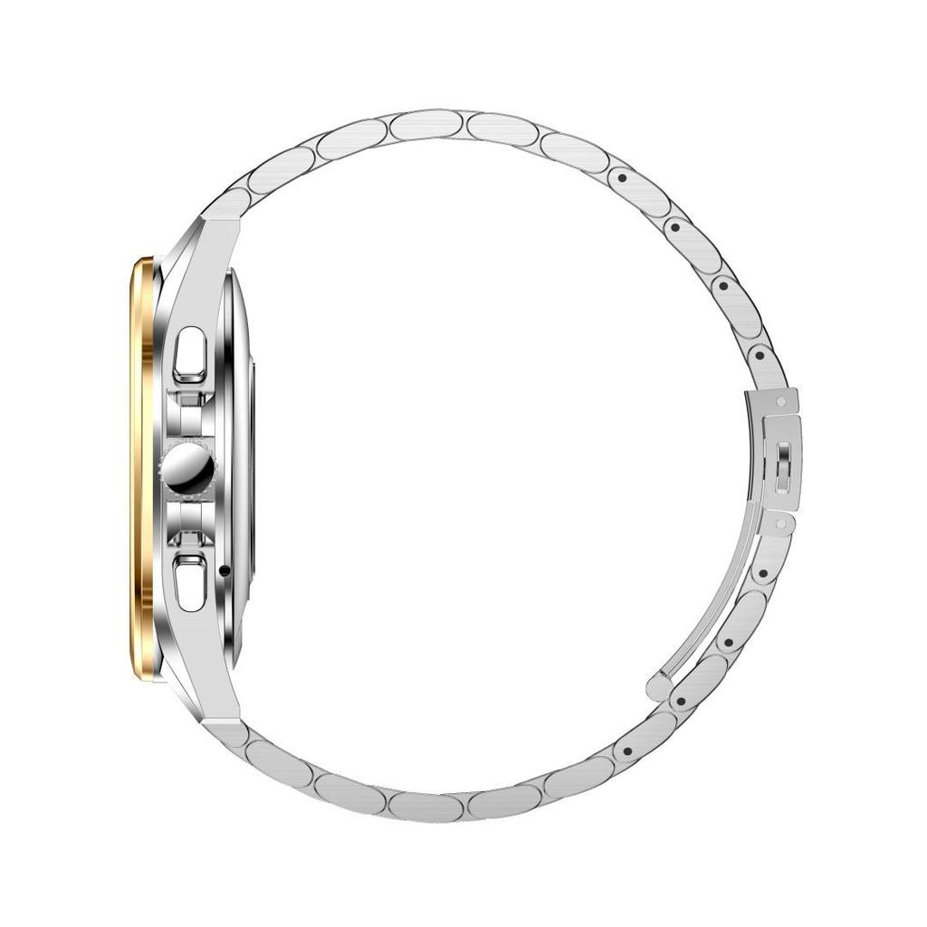 Rainbuvvy KC83 Bluetooth Call Smartwatch 1.43inch Ronde Scherm JL7013A6 Android 1ATM Waterdicht Horloge 450mAh Ondersteunt Meerdere Talen Hartslag