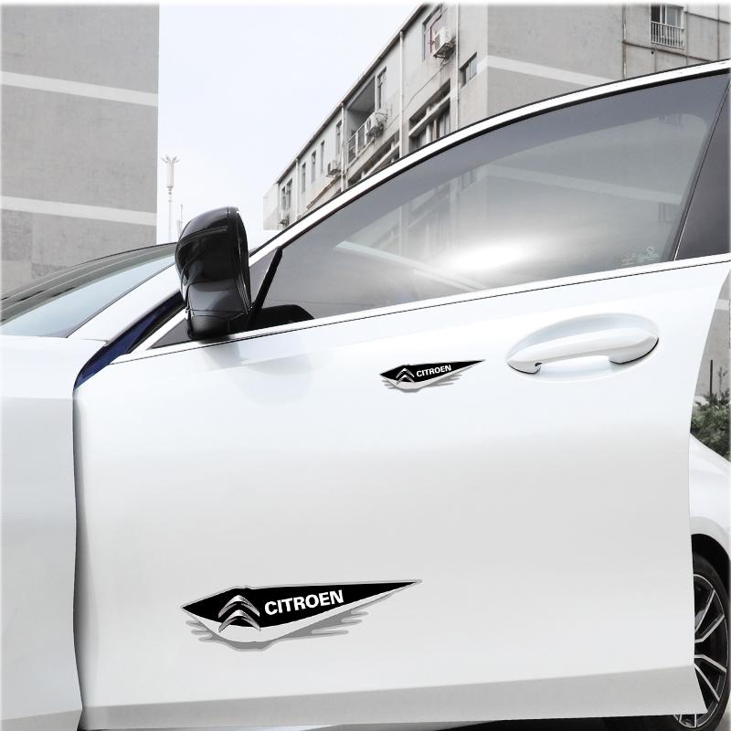 Citroen Car Rearview Mirror Door Sideways Side Decoration Stickers For Citroen C8 DS3 C6 C3 Vts C4 Saxo C4L C5 C2 C1 Xsara C3-XR