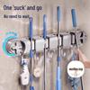 Stainless Steel Suction Cup Mop Holder